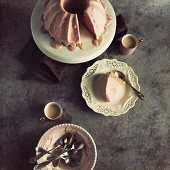 Strawberry and cream cheese ice cream