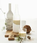 Selbstgemachter Eggnog für Weihnachten