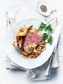 Fillet of beef with a chanterelle sauce