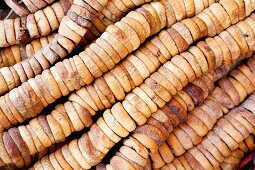 Strings of dried figs