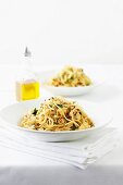 Spaghetti - Olive Oil, Grilled Cauliflower, Chili Flakes, Parsley