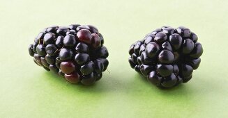 Two blackberries