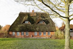 Reetgedecktes Wohnhaus (Mecklenburg-Vorpommern, Deutschland)