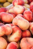 Organic Saturn Peaches from the Farmers Market