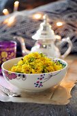 Pilaw (Orientalisches Reisgericht) mit Koriander