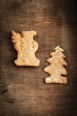 Home-made Spekulatius (German Christmas shortcrust biscuits)
