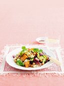 Cumin roast vegie and chickpea salad meal planner