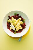 Gnocchi mit Rote-Bete-Sugo