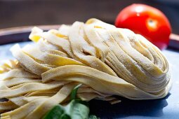 Fresh tagliatelle