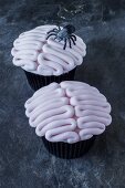 Two gruesome cupcakes for Halloween