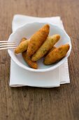 Potato and herb croquettes