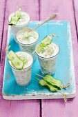 Tarator – cold cucumber soup with walnuts and buttermilk