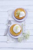 Elderflower tartlets