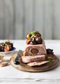 Pork terrine with figs