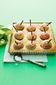 Baked apple cakes