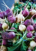 Turnips at a market