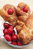Tsoureki (Easter bread, Greece)