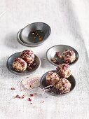 Cranberry energy balls: confectionery with cranberries