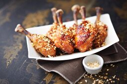 Teriyaki chicken drumsticks