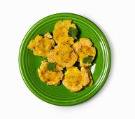 Tostones (deep-fried plantains) from Cuba