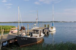 Lake Zicker, a bay in east Rügen