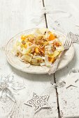 Chicory salad with oranges and walnuts