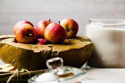 Ingredients for toffee apples