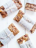 Homemade with muesli bars