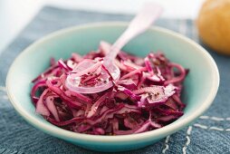 Red Cabbage Slaw