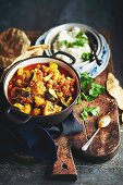 Chickpea and vegetable curry