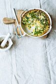 Risi bisi frittata with rice