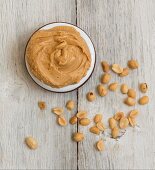 Peanut butter with peanuts