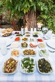 Meze in the 'Giritli' restaurant (Istanbul)