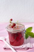 Wild forest and rhubarb jelly