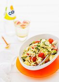 Risoni salad with cherry tomatoes
