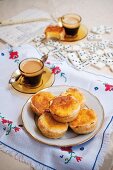 Pastel de nata (puff pastry cream tarts, Portugal)