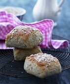 Frische Haferbrötchen