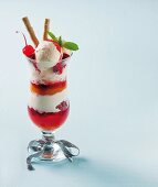Knickerbocker Glory (ice cream sundae from England)