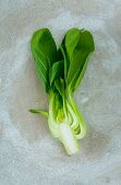Fresh bok choy (seen from above)