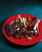 Sweet-and-sour balsamic spare ribs