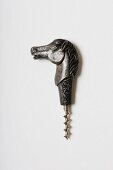 A pewter horse head corkscrew, England, 1930s (Von Kunow Collection)