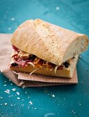 Ciabatta-Sandwich mit Rohkost