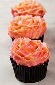 Rose cupcakes