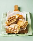 Ham and cheese stromboli