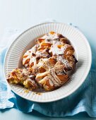 Peach and almond pastries