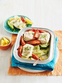 Fish and vegetable gratin