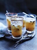 Pear and sauerkraut punch with spices