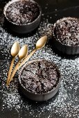 English chocolate and coffee pudding