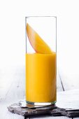 A mango smoothie