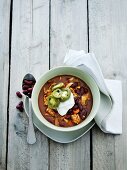 Chili con carne mit Hähnchenfleisch